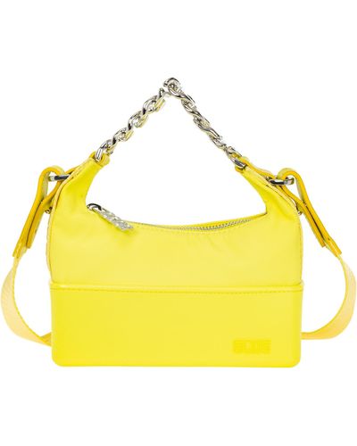 Gcds Handbag Cross-body Messenger Bag Purse Matilda - Yellow