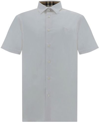 Burberry Sherfield Short Sleeve Shirt - Grey