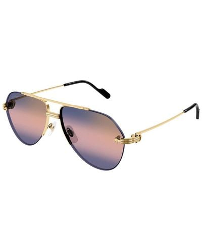 Cartier Sunglasses Ct0427s - Pink
