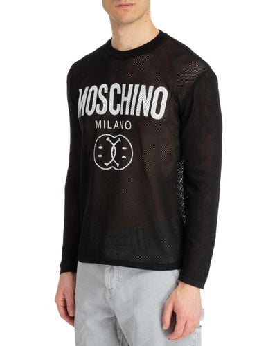Moschino T-shirt x smiley - Nero