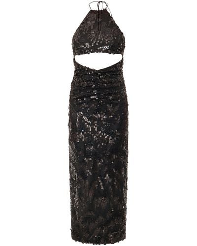 ROTATE BIRGER CHRISTENSEN Long Dress - Black