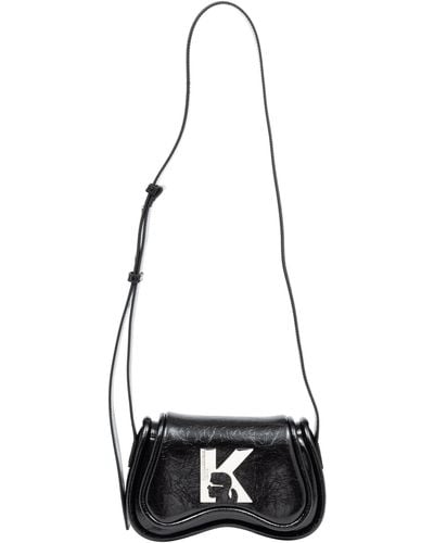 Karl Lagerfeld Crossbody Bag - White