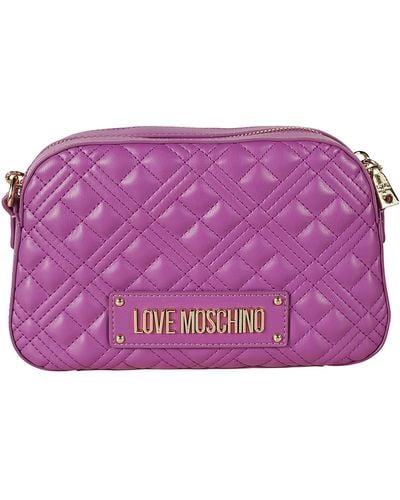 Love Moschino Crossbody Bag - Purple
