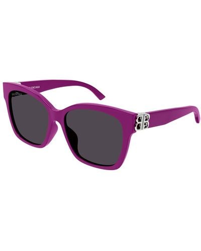 Balenciaga Sunglasses Bb0102sa - Purple