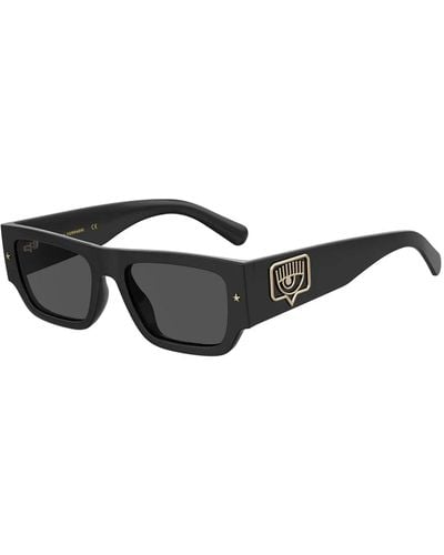 Chiara Ferragni Sunglasses Cf 7013/s - Black