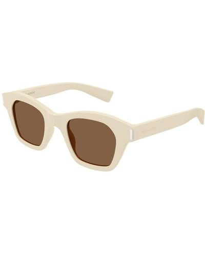 Saint Laurent Sunglasses Sl 592 - Natural