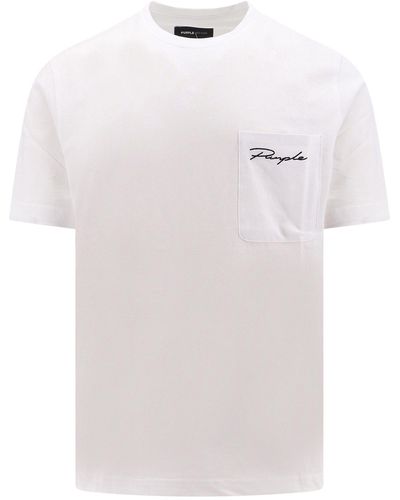 Purple Brand T-shirt - White