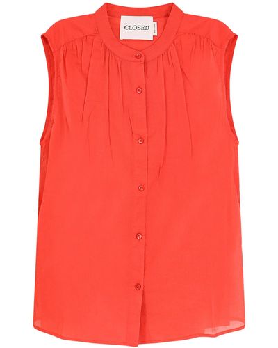 Closed Blouse - Red