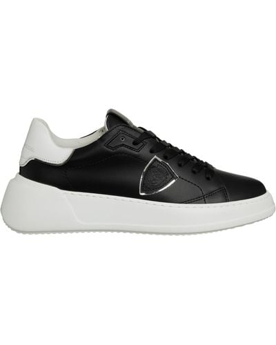 Philippe Model Tres Temple Trainers - Black