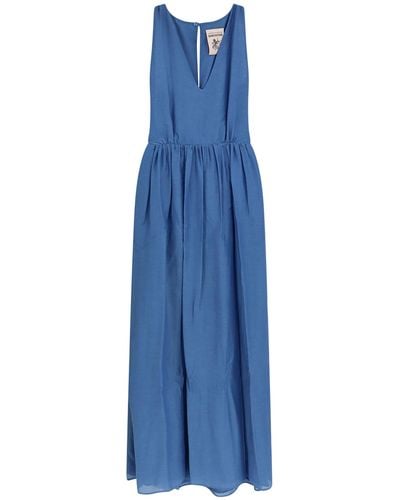 Semicouture Long Dress - Blue