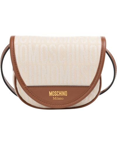 Moschino Crossbody Bag - Natural