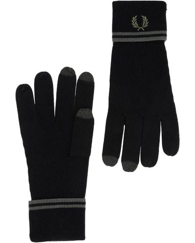 Fred Perry Gloves - Black