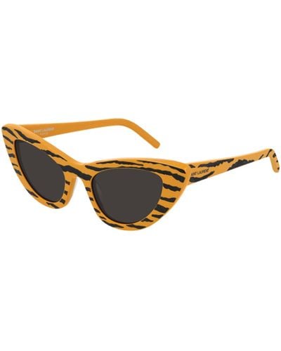 Saint Laurent Sunglasses Sl 213 Lily - Metallic