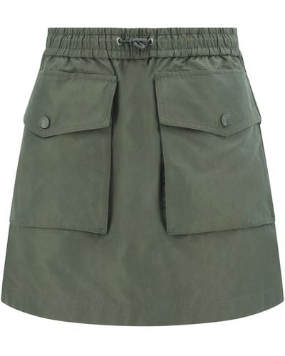 Moncler Mini Skirt - Green
