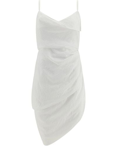 Jacquemus La Robe Saudade Mini Dress - White