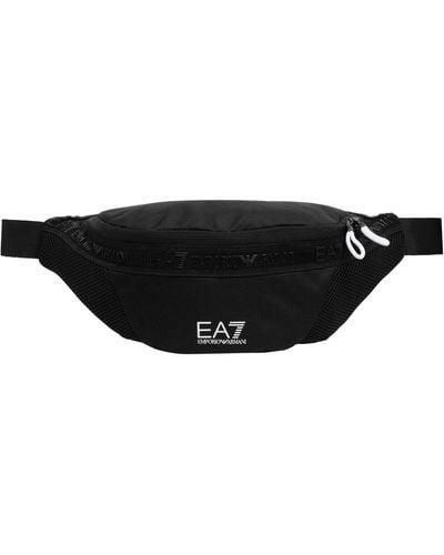 EA7 Train Logo Belt Bag - Black