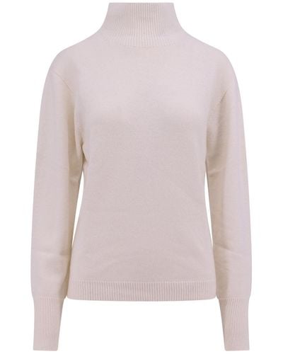LE17SEPTEMBRE Roll-neck Sweater - Pink