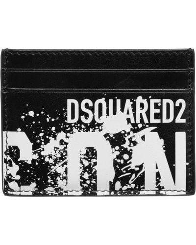 DSquared² Icon Credit Card Holder - Black