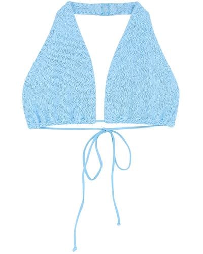 Mc2 Saint Barth Dahlia Bikini Top - Blue