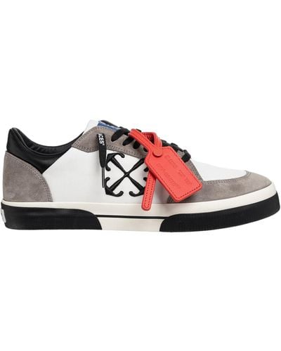 Off-White c/o Virgil Abloh Vulcanized New Low Sneakers - Red