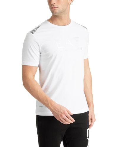 EA7 Natural Ventus 7 T-shirt - White