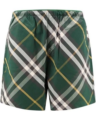 Burberry Swim Shorts - Green