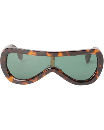 Marcelo Burlon Sunglasses Lunaria Sunglasses - Green