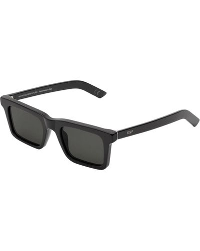 Retrosuperfuture Sunglasses 1968 Black - Metallic