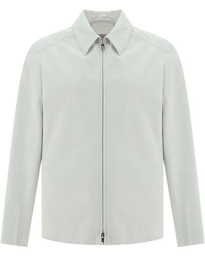 Prada Leather Jackets - White
