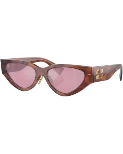 Miu Miu Sunglasses 03zs Sole - Pink