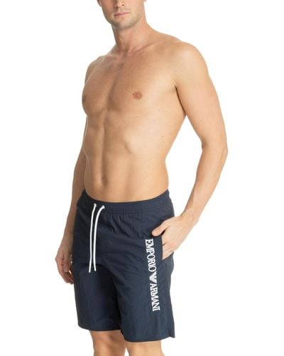 Emporio Armani Boxer mare swimwear - Blu