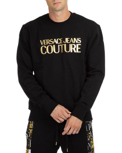 Versace Cotton Sweatshirt - Black
