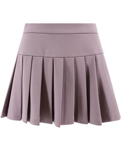 Palm Angels Mini Skirt - Purple