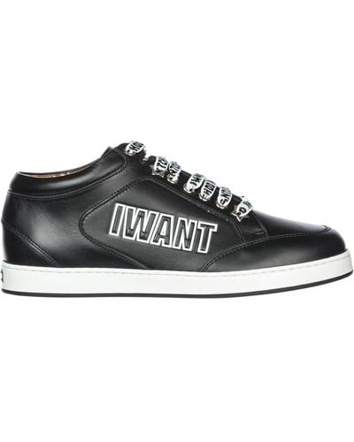 Jimmy Choo Miami Sneakers - Black