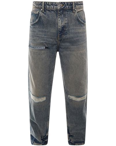 Represent Jeans r3d destroyer baggy - Grigio