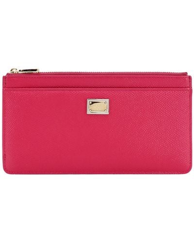 Dolce & Gabbana Credit Card Holder - Pink