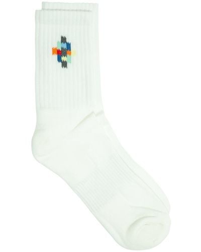 Marcelo Burlon Cross Socks - White