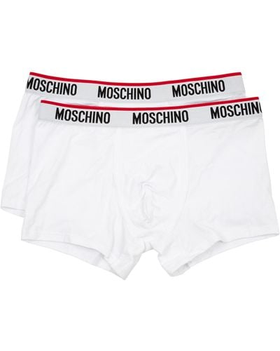Moschino Cotton Boxer - White