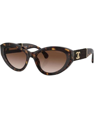 Chanel Sunglasses 5513 Sole - Brown