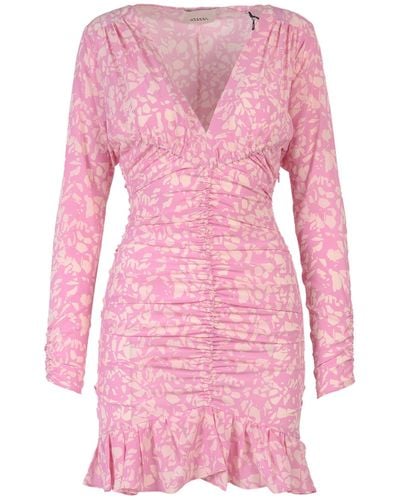 Isabel Marant Lara Mini Dress - Pink