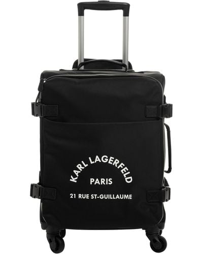 Karl Lagerfeld Rue St Guillaume Suitcase - Black