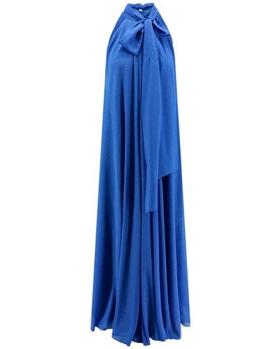 ACTUALEE Long Dress - Blue