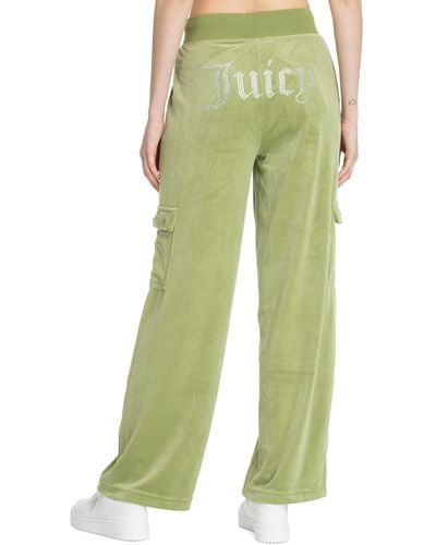 Juicy Couture Pantaloni audree cargo - Verde