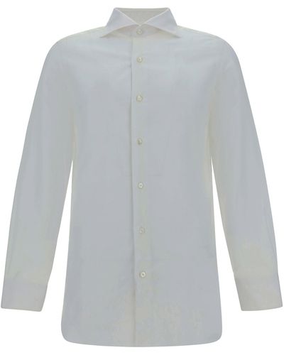 Finamore 1925 Milano-simone Shirt - White