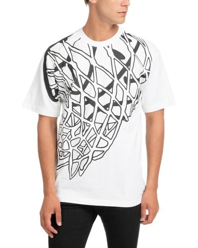Market T-shirt - Bianco