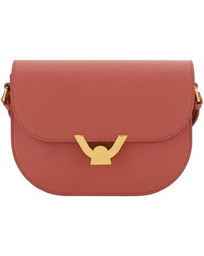 Coccinelle Dew Crossbody Bag - Red