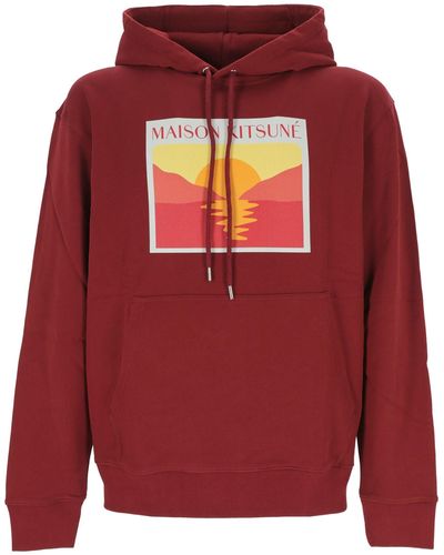 Maison Kitsuné Hoodie - Red