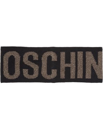 Moschino Wool Headband - Black