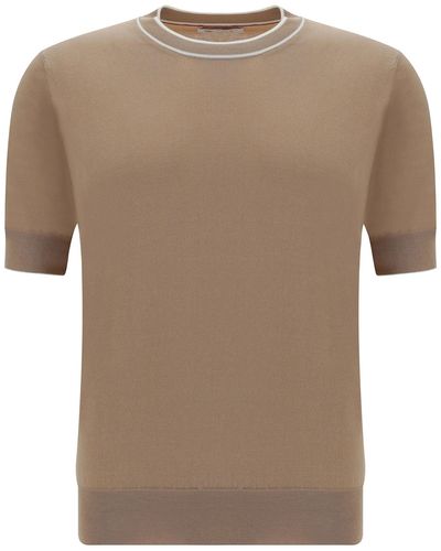 Brunello Cucinelli T-shirt - Brown
