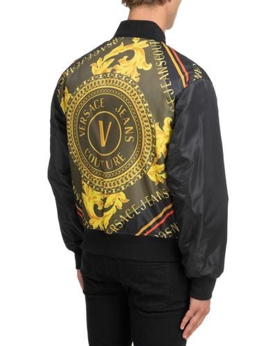 Versace Jeans Couture Bomber Jacket - Black